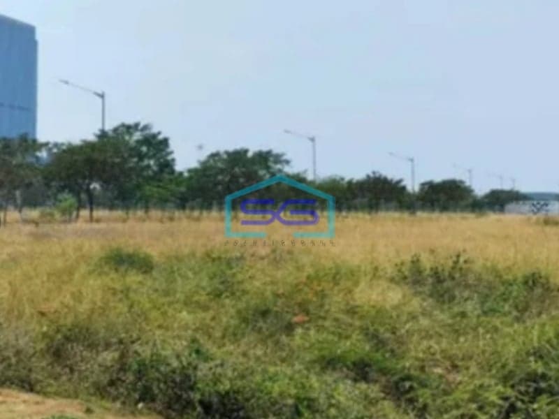 Disewakan Tanah Kavling Komersil PIK 2 LT 2046m2 Strategis di Jalan Besar Jakarta Utara