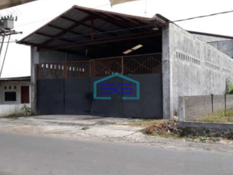 Disewakan Gudang Zona Industri Strategis Sawit Boyolali Jawa Tengah Luas Tanah 2201m2