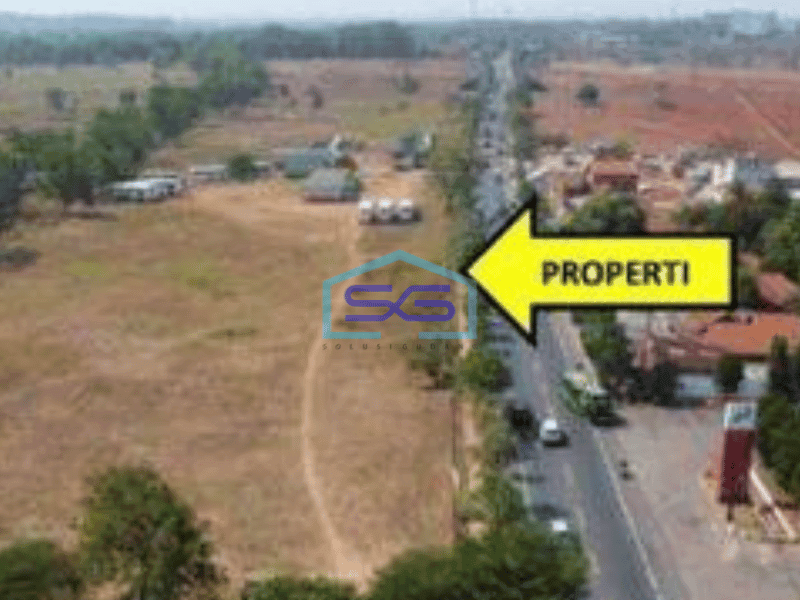 Dijual Tanah Kosong Jl. Raya Cikopo Purwakarta, Jawa Barat