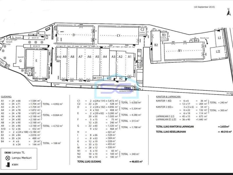 DISEWAKAN GUDANG SURABAYA