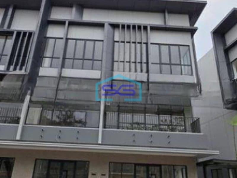 Dijual Ruko 3 Lantai Baru Hadap Jalan Raya di Greenwhich Bsd Tangerang LB 154m2