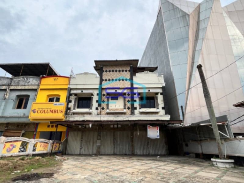 Disewakan Ruko 3 Lantai di Jalan Basuki Rahmat Palembang Luas Bangunan 300m2