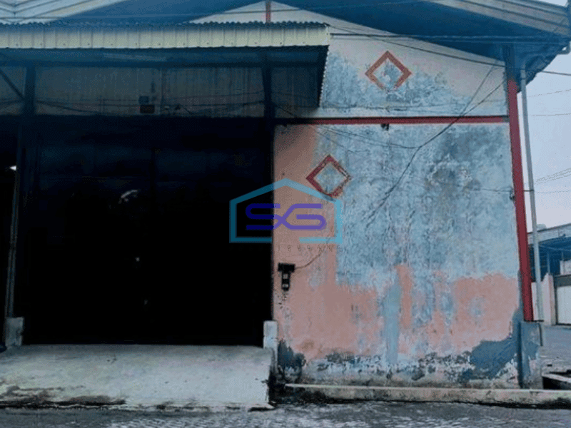 Dijual Gudang Murah Margomulyo Surabaya Bebas Banjir Siap Pakai Luas 440m2