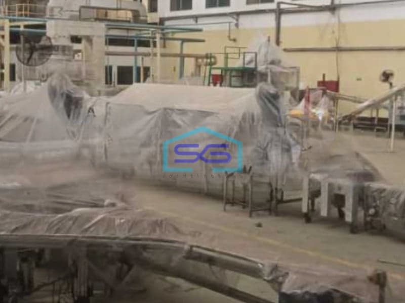 Dijual Pabrik Luas Bangunan 9000 m²  Lokasi Bebas Banjir di Pasar Kemis Tangerang