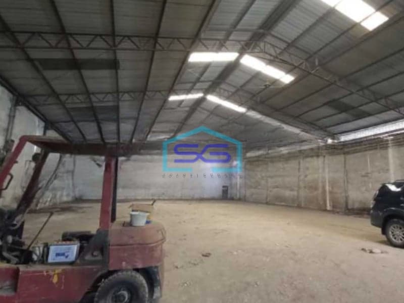 Dijual Gudang Luas Bangunan  3000 m² Lokasi Bebas Banjir di Bantar Gebang Bekasi