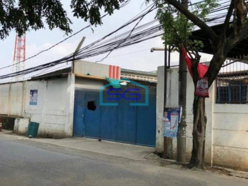 Disewakan Gudang di Petir Cipondoh Tangerang LT 1000m2 Dekat Tol