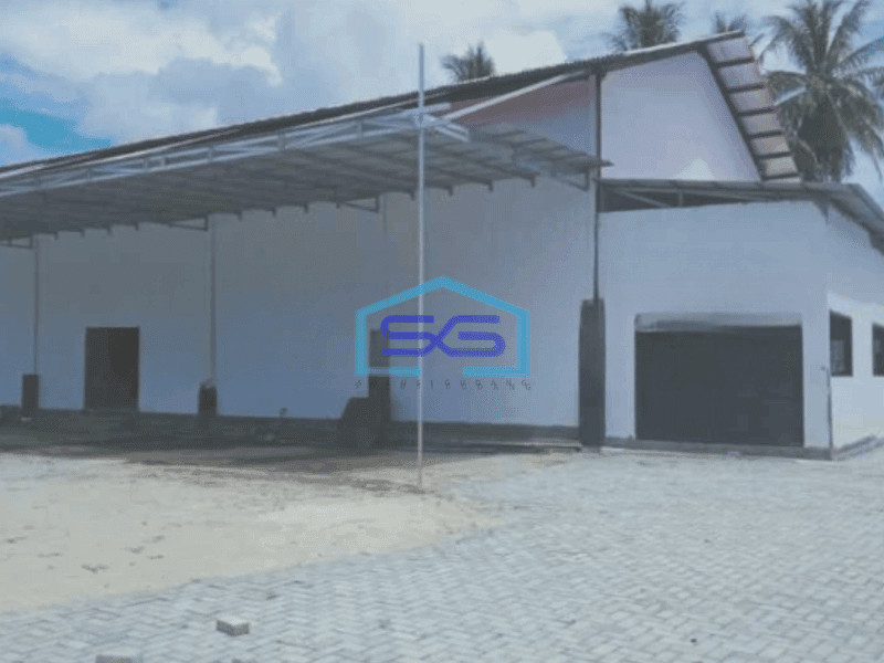 Dijual Pabrik Luas Bangunan 1000 m² Lokasi Gorontalo