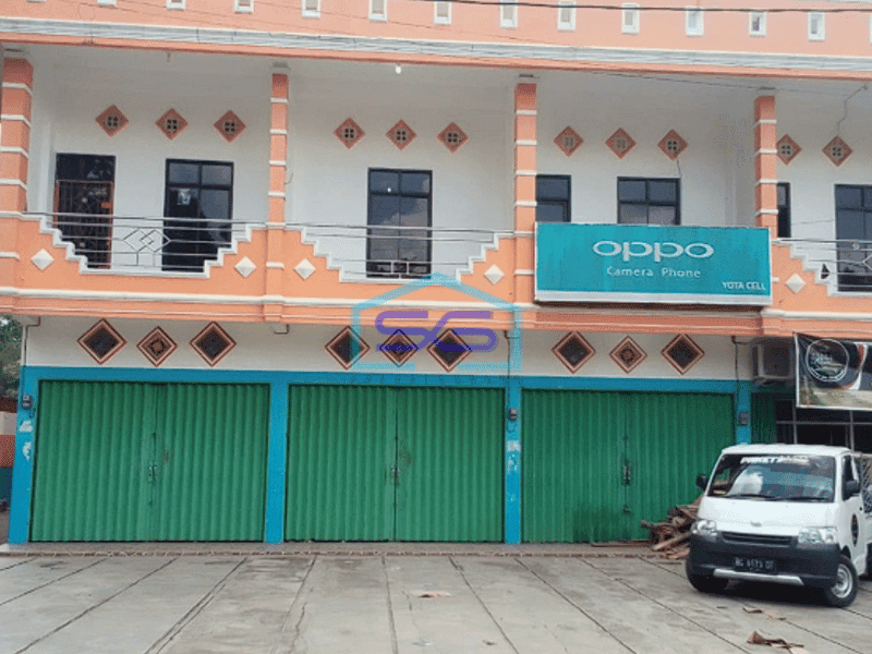 Dijual 4 Unit Ruko 2,5 Lantai Plus Kost dan Gudang Kota Prabumulih Sumatera Selatan LB 800m2