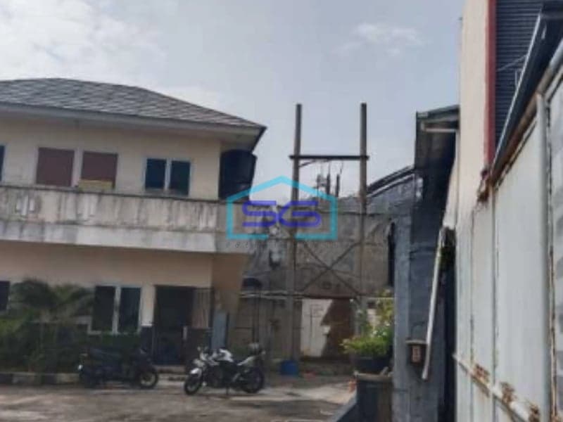 Dijual Gudang Ada Kantor Luas Tanah  5285 m² Lokasi di Jurumudi Tangerang