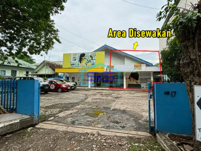 Disewakan Ruang Usaha di Jalan Diponegoro, Kawasan Premium Kambang Iwak Palembang