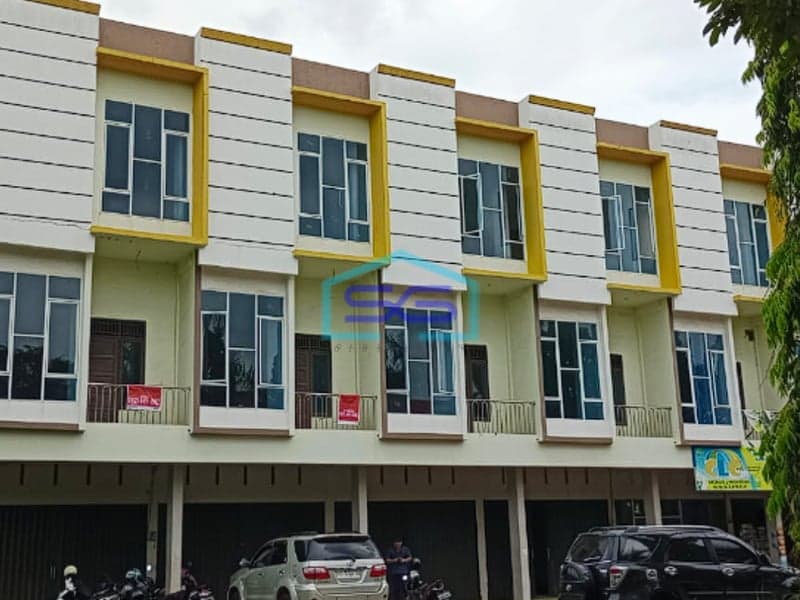 Disewakan 2 Unit Ruko Plong Perumnas Talang kelapa Letjen TNI Dr H Ibnu Sutowo Palembang LB 360m2