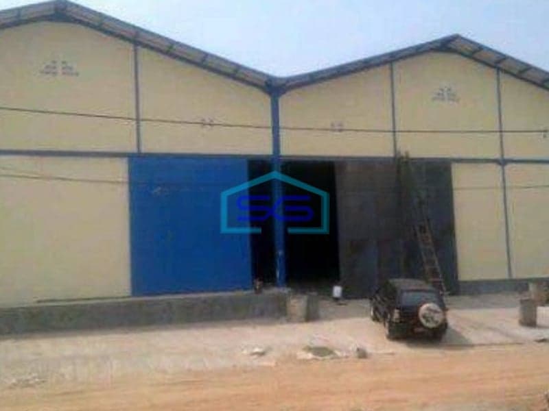 Dijual Gudang Di Dadap Tangerang Luas 600m2 Dalam Komplek Pergudangan 2 Lantai