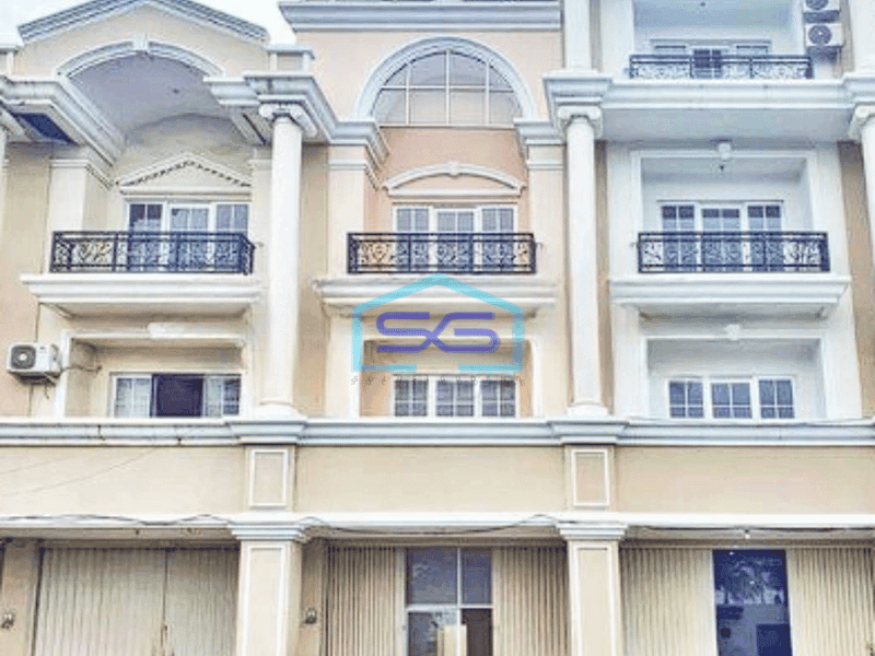 Disewakan Ruko Hadap Timur di Sentra Niaga Harapan Indah Bekasi LB 225m2