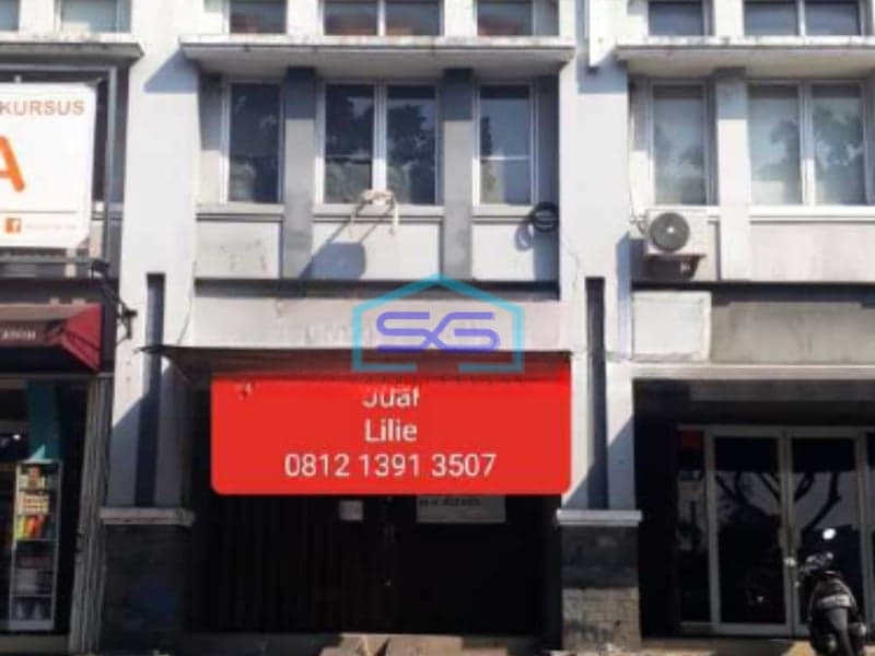 Dijual Ruko Venice Aracade Hadap Jalan Raya Ramai Strategis di Graha Raya Bintaro Tangerang Selatan Luas Bangunan  135 m