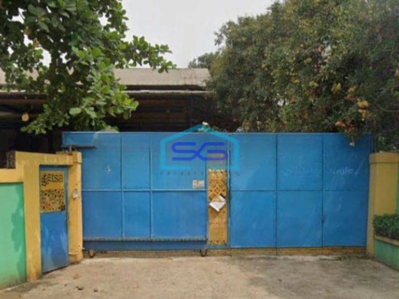 Dijual Gudang Workshop Bantar Gebang Masuk Kontainer Dekat Narogong Bekasi LT 6180m2