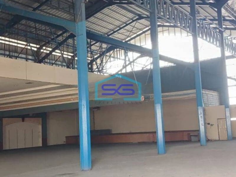 Disewakan Gudang di Jl. Raya Tambak Langon Surabaya LB 1684m2 Bagus HGB