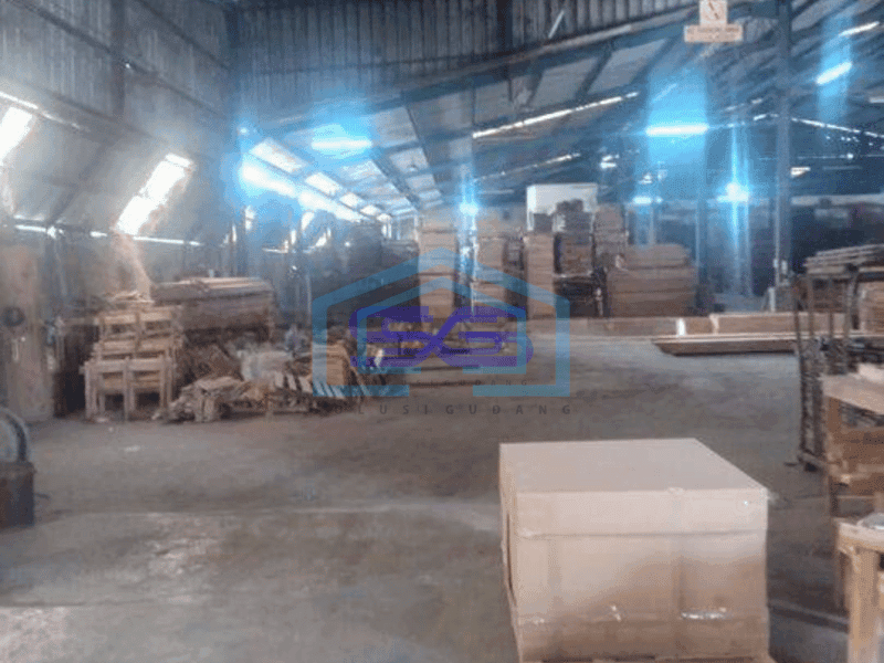 Pabrik di Akong dijual, jalan cor beton, bagus siap pakai