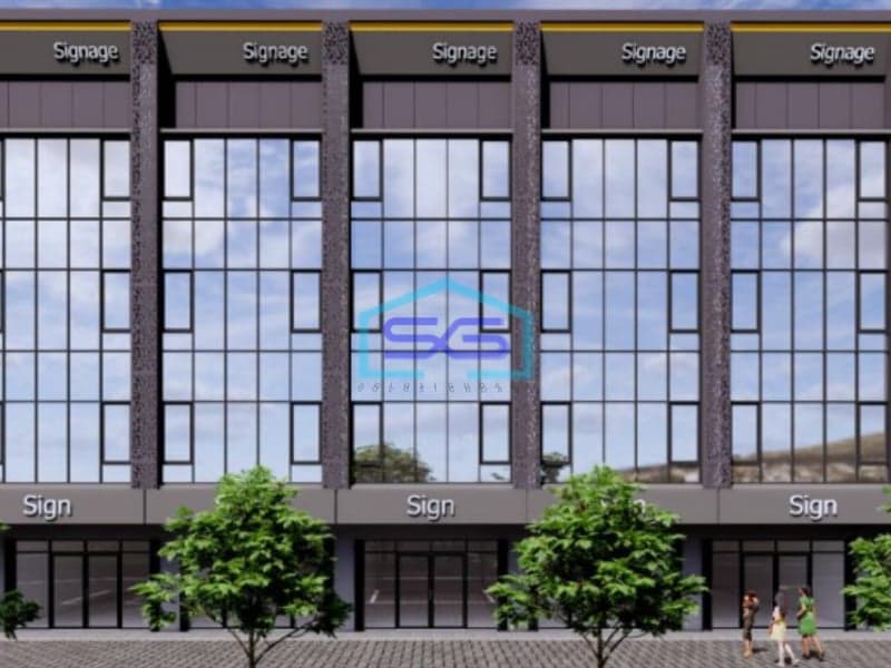 Dijual Ruko Premium di Jalan Veteran Palembang Sumatera Selatan Luas Bangunan 623m2