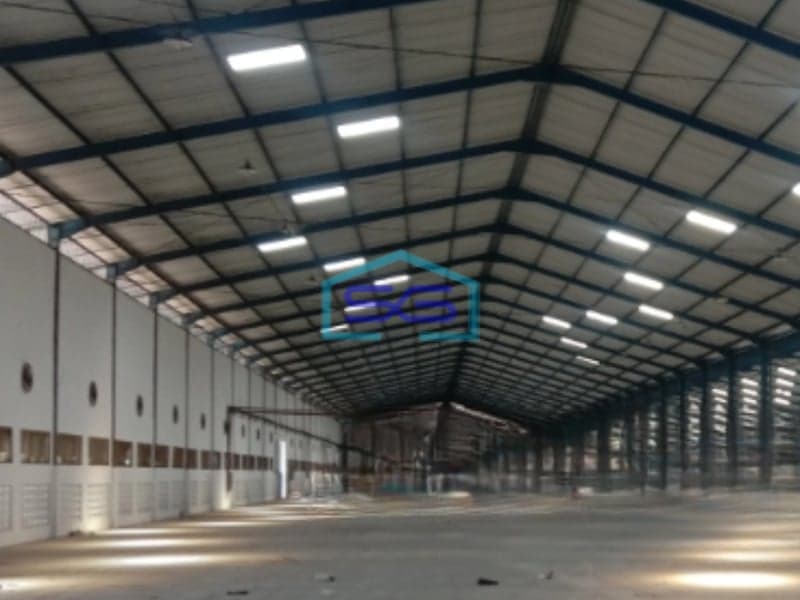 Disewakan Gudang Luas Tanah 40000 m² Lokasi Bebas Banjir Sidoarjo