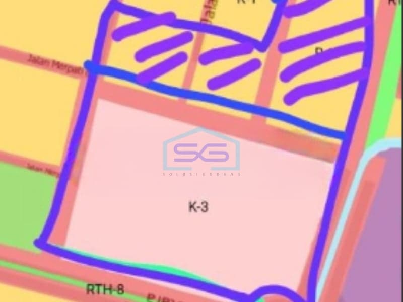 Dijual Tanah Komersial Di Puri Gardena Kalideres Jakarta Barat Luas Tanah 3823m2