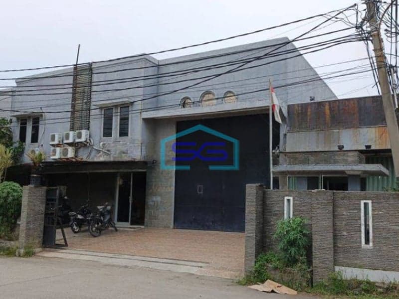 Dijual Gudang Dekat Bandara Plus Kantor di Neglasari Tagerang Lokasi Strategis