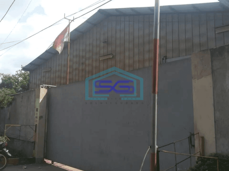 Dijual Gudang Strategis Dipinggir Jalan Kawasan Ramai, Tangerang