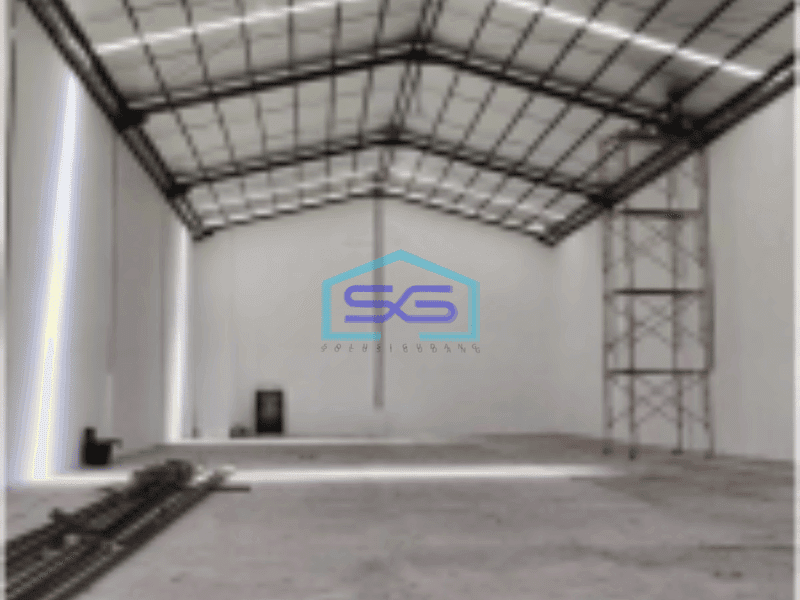 Disewakan gudang adem siap pakai di teluk naga