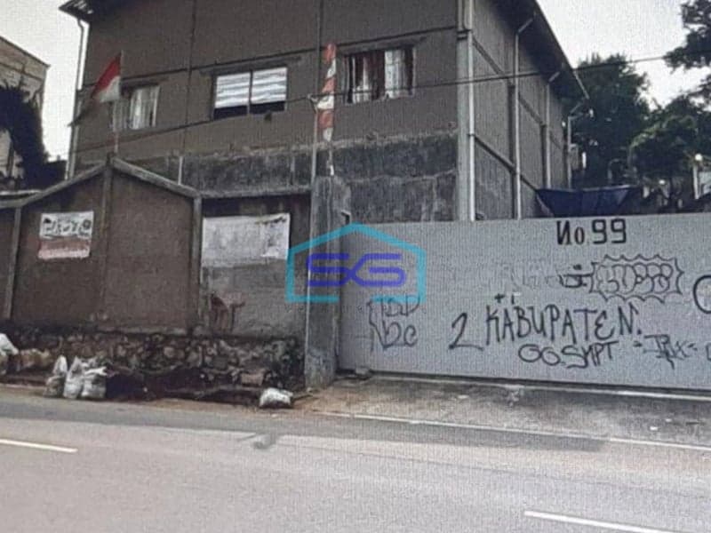 Dijual Gudang ex Pabrik Ciherang Caringin Bogor LT 2124m2