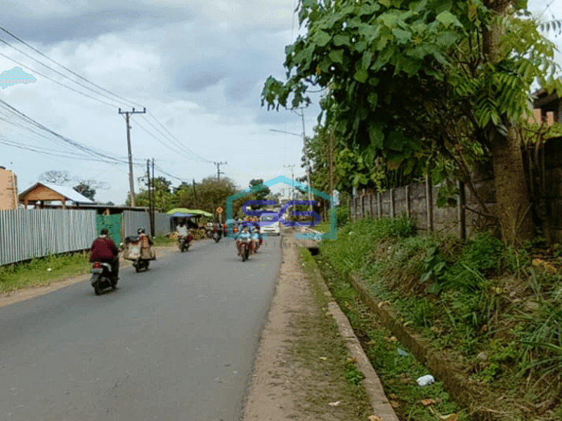 Disewakan Tanah Lahan Siap Pakai Jalan Sukabangun 2 Ganda Subrata Palembang LT 2000m2