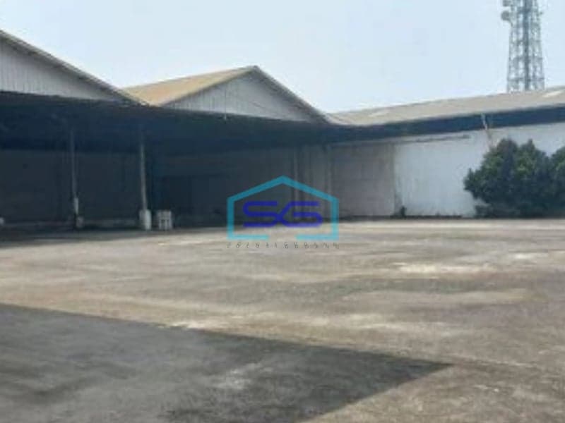 Disewakan Gudang Bantar Gebang Kota Bekasi Akses Container 40ft LB 3612m2