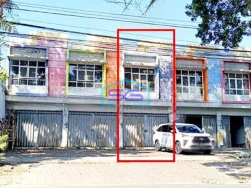 Dijual Ruko Komersial 2 Lt Jejer 5 Nol jalan raya Pakis Ngantong Malang LT 158m2