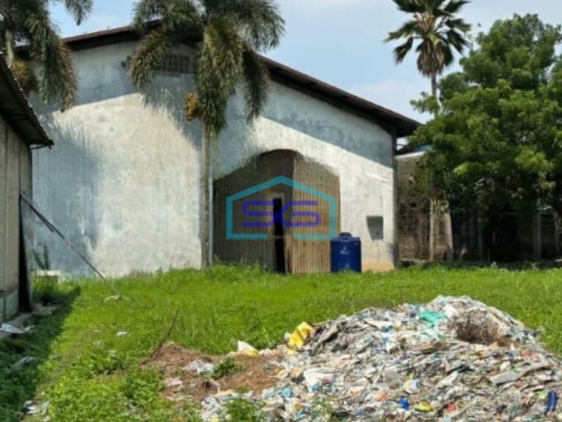 Disewakan Gudang Luas Tanah 4684 m² Lokasi di Cikokol Tangerang