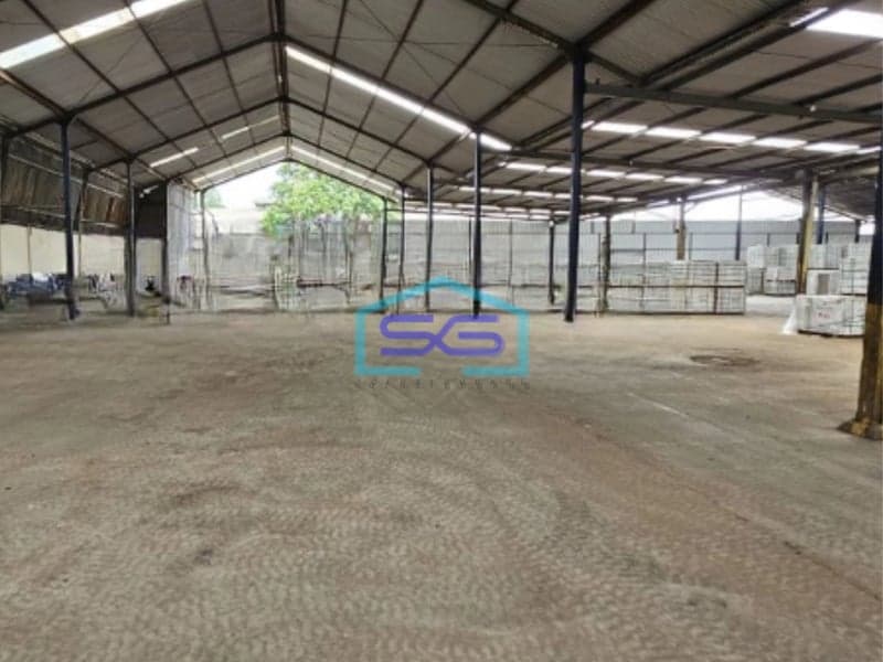 Disewakan Gudang Luas Tanah  6000 m² Lokasi di Bekasi