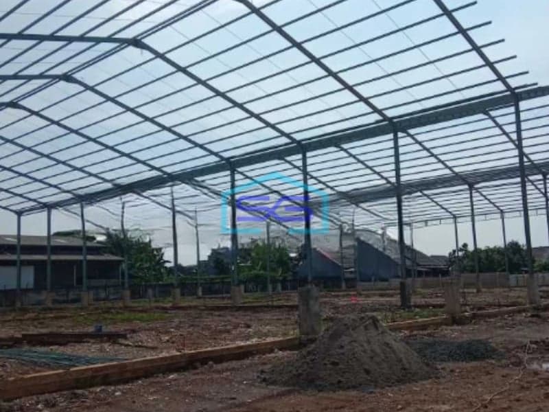 Disewakan Gudang Baru Daerah Sepatan,deket Bandara Tangerang Luas Bangunan  960 m²