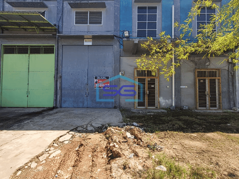 Dijual Gudang Komplek Pergudangan Palembang Star Sumatera Selatan LB 228m2