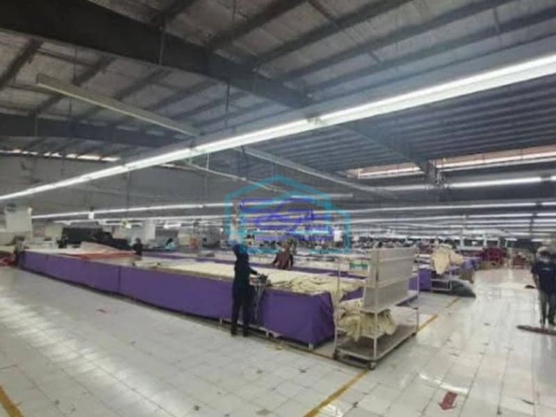 Dijual Pabrik Luas Bangunan 15505 m² Lokasi Bebas Banjir di Purwakarta