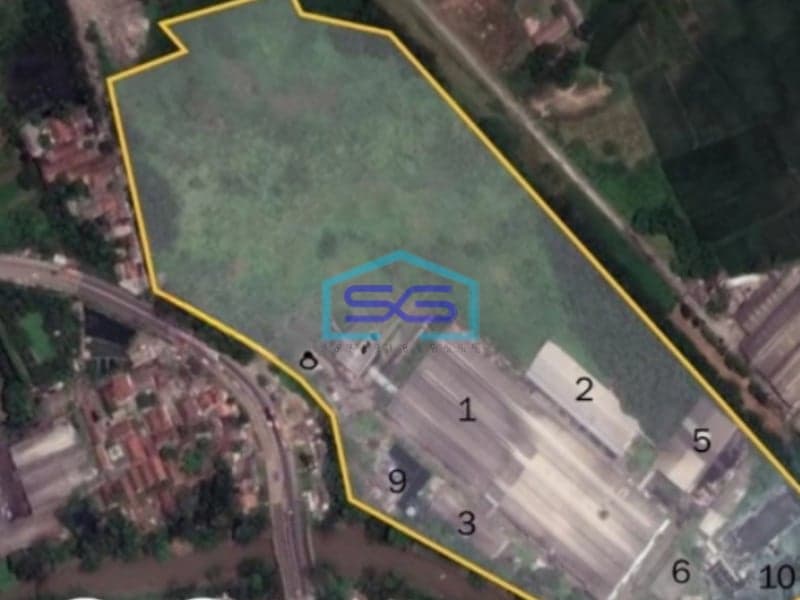 Dijual Pabrik Siap Huni Di Cikande Serang Banten Luas Bangunan  34722 m²