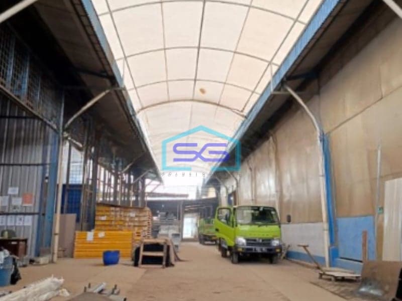 Dijual Gudang Ada Kantor Luas Bangunan  5500 m² Lokasi Legok Tangerang