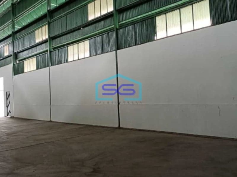 Disewakan Gudang Bebas Banjir Luas Bangunan  770 m² Lokasi Jurumudi Tangerang