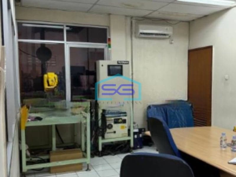 Dijual Pabrik Lokasi Bebas Banjir di Jababeka Bekasi Luas Tanah  642 m²