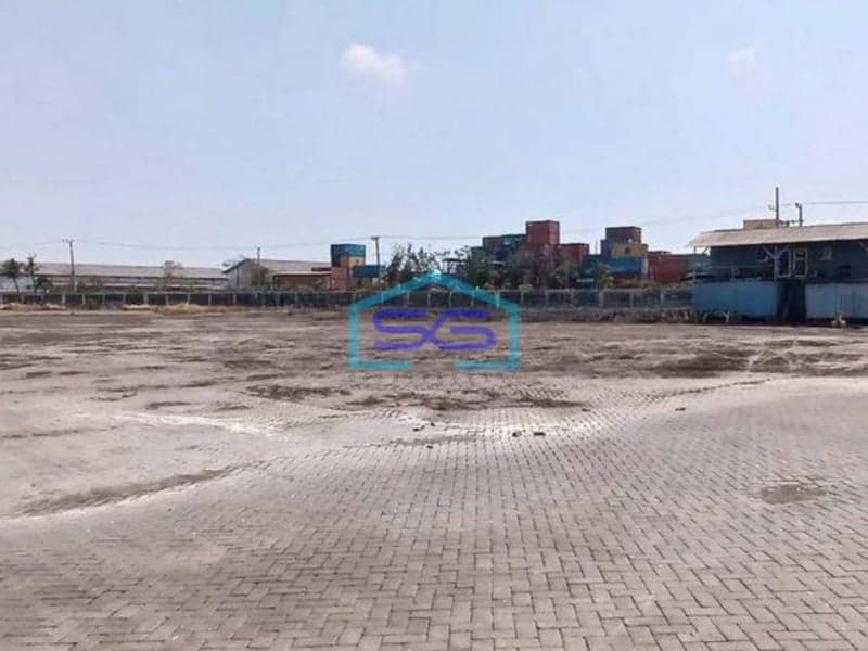 Dijual Tanah  Depo Containers di Jl. Raya Tambak Langon Surabaya HGB 17.000 m²
