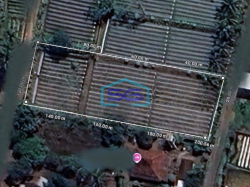 Dijual Tanah Sawah Coock Untuk Villa Di Candibinangun  Pakem Sleman Luas Tanah 1980 m²