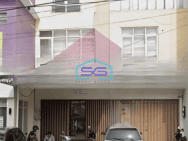 Disewakan Ruko 3 Lantai Lokasi Pusat Kota Surabaya Luas Bangunan 202 m²