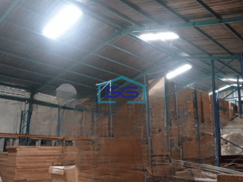 Dijual Gudang 1 Lantai  Komplek Pergudangan Cicukang Bandung Siap Pakai Akses Container