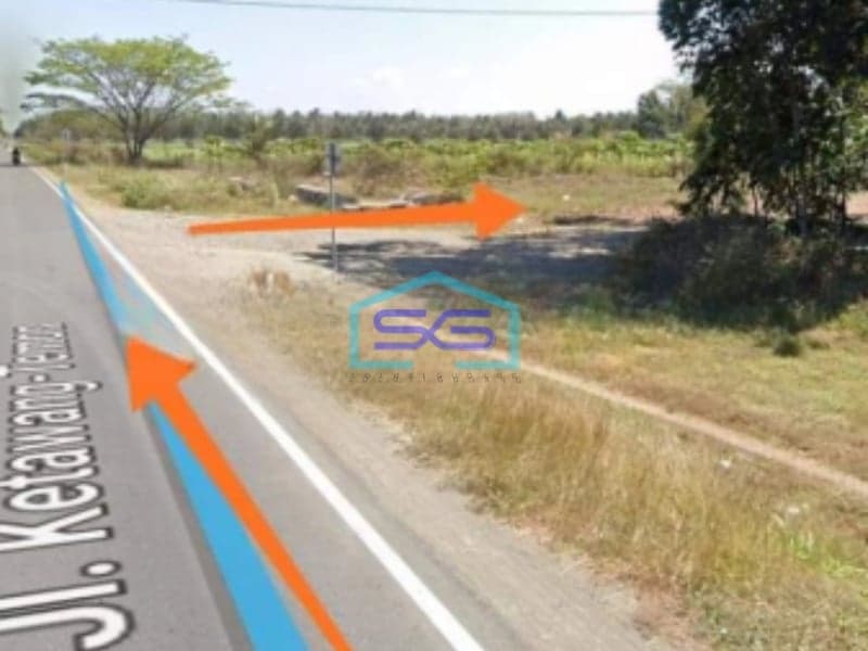 Dijual Tanah Pekarangan, Di Jl Daendels, Purworejo, Jawa Tengah Luas Tanah 5100 m²