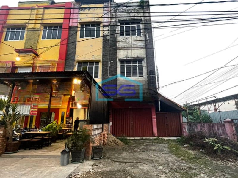 Dijual Ruko 3 Lantai di Jalan Ahmad Yani Palembang Luas Bangunan 216m2