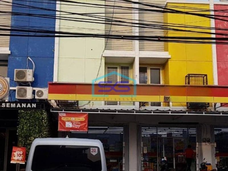 Dijual Ruko Gandeng di Pinggir Jalan Raya Jl Raya Kresek Semanan Jakarta Barat LT 104m2
