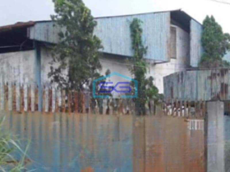 Disewakan Gudang Luas Bangunan  3600 m² Lokasi Jati Uwung Tangerang