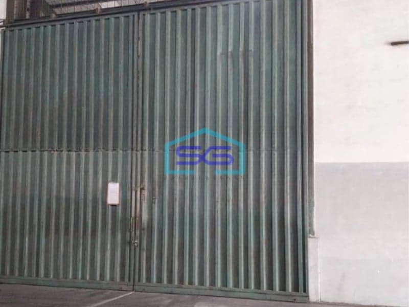 Disewakan Gudang Akses Container 40 Feet Luas Bangunan 428 m² di Jurumudi Tangerang