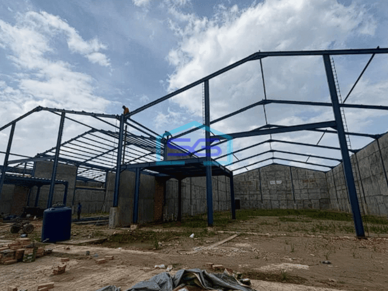 Dijual Gudang Lokasi di Jalan Tanjung Api Api Palembang Luas Bangunan 396m2